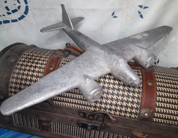 Antuligua avión de Metal Aluminio de la segunda guerra mundial 