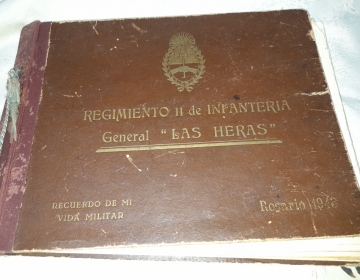 Recuerdo 1943 Regimiento 11 de Infantería Gral las Heras
