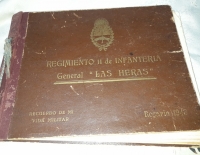 Recuerdo 1943 Regimiento 11 de Infantería Gral las Heras