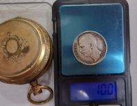 Moneda de plata 10 Liras Italia 1927